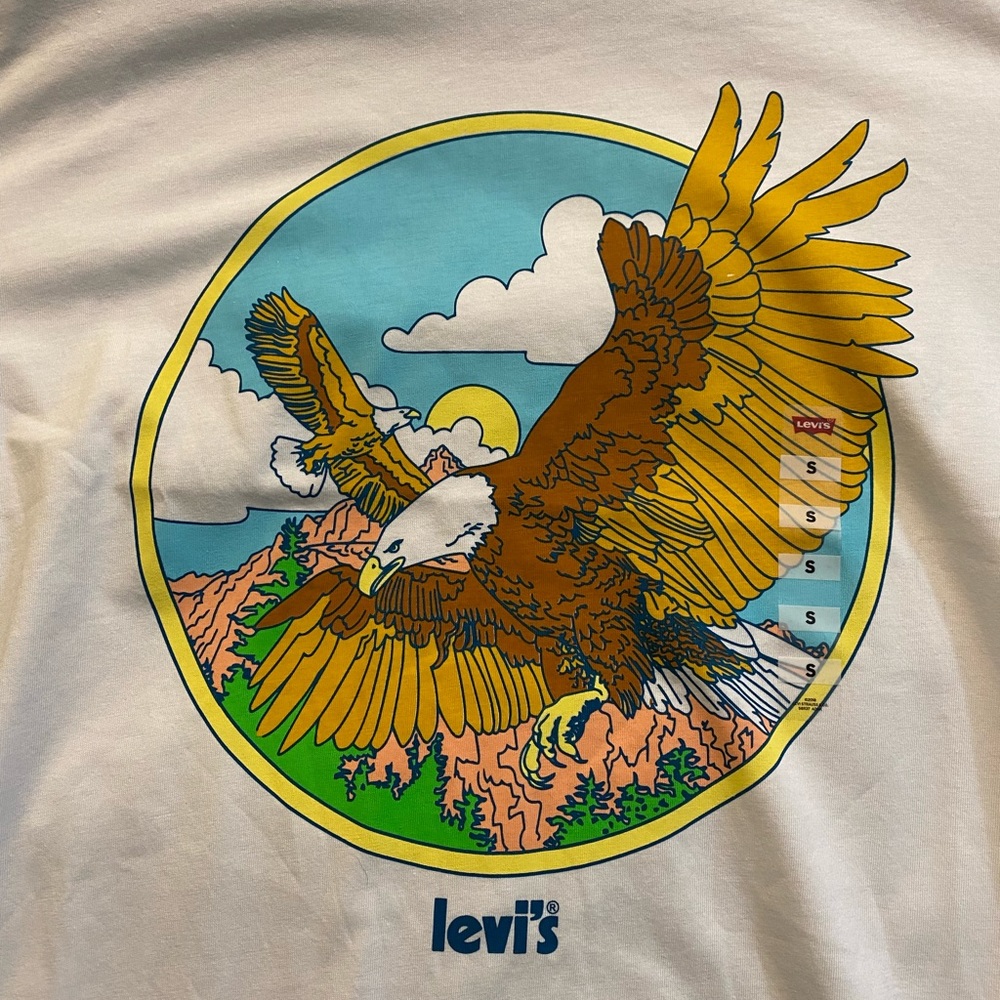 Levi’s Graphic Tee: American Eagle Soaring